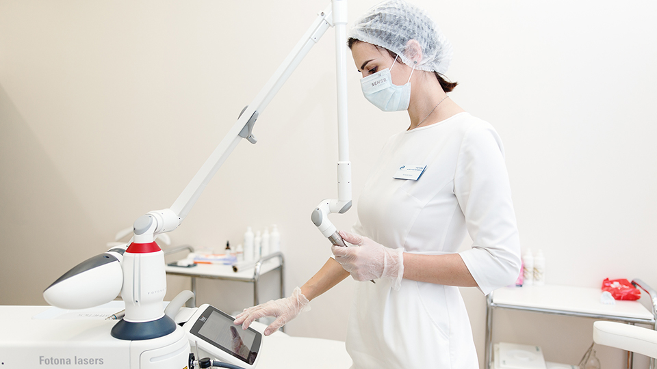 Лазерное интимное отбеливание на аппарате Fotona