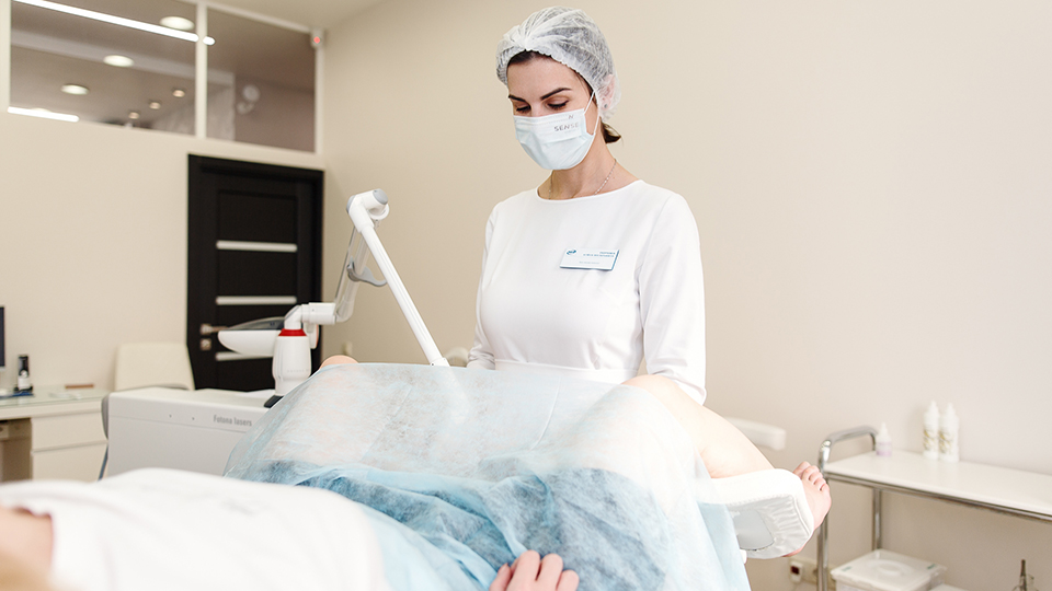 Лазерное интимное отбеливание на аппарате Fotona